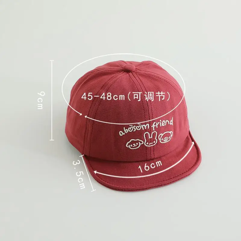 Baby Hat Spring Autumn Korean Letter Soft Bristle Cap - Image 10