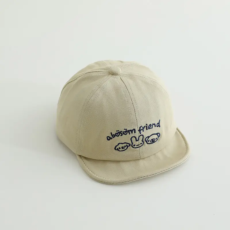 Baby Hat Spring Autumn Korean Letter Soft Bristle Cap - Image 2