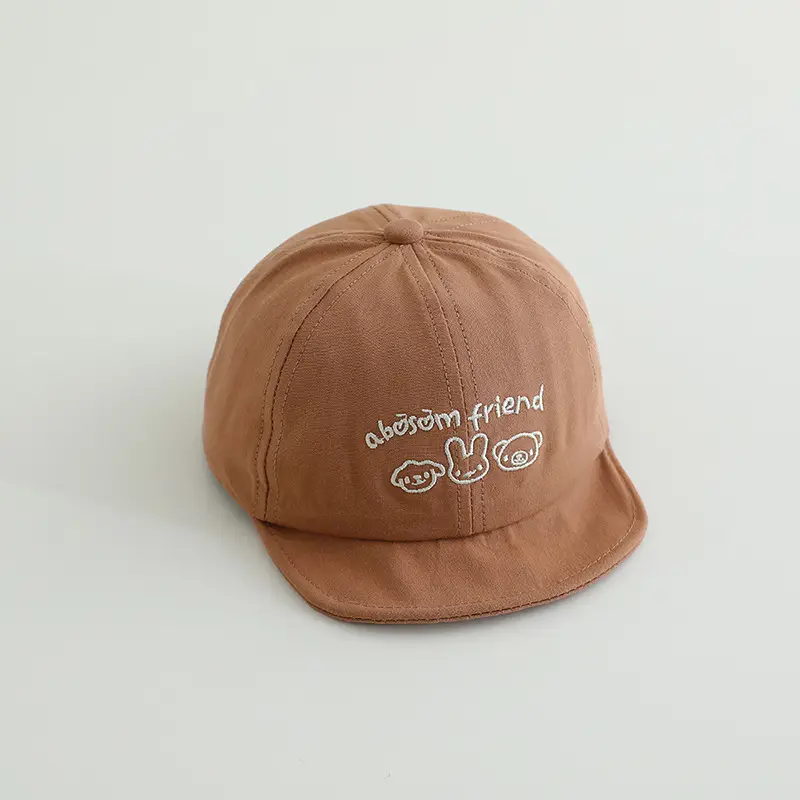 Baby Hat Spring Autumn Korean Letter Soft Bristle Cap - Image 3