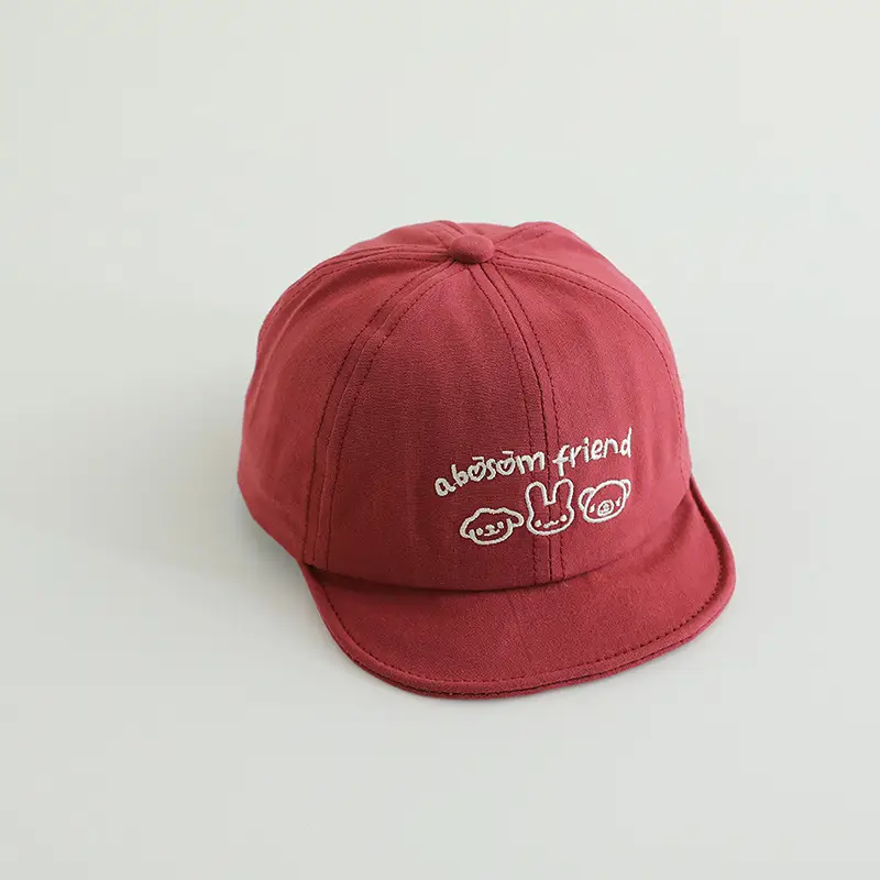 Baby Hat Spring Autumn Korean Letter Soft Bristle Cap - Image 4
