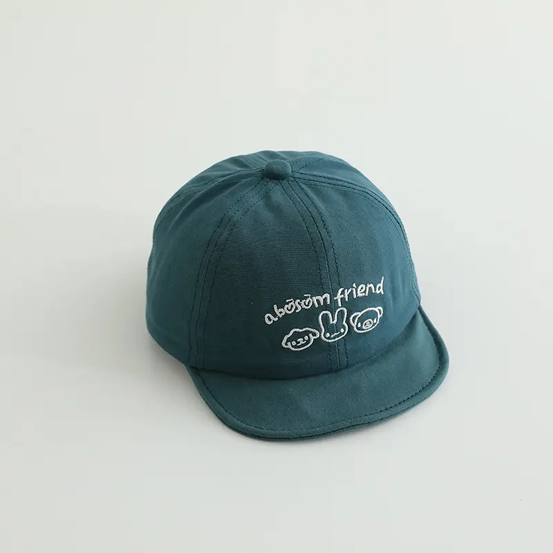 Baby Hat Spring Autumn Korean Letter Soft Bristle Cap - Image 5