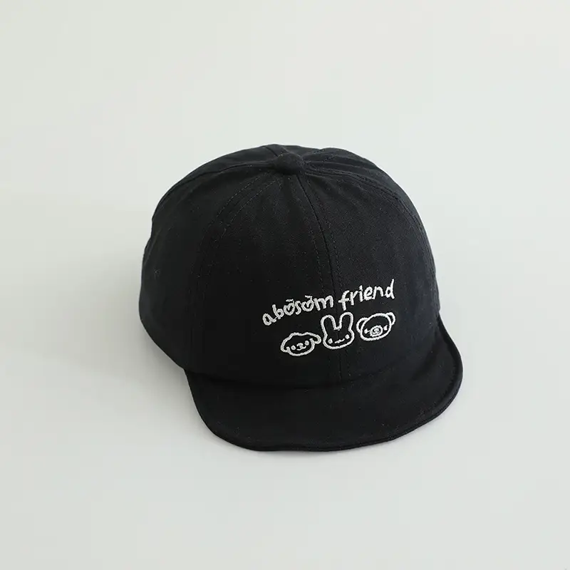 Baby Hat Spring Autumn Korean Letter Soft Bristle Cap - Image 7