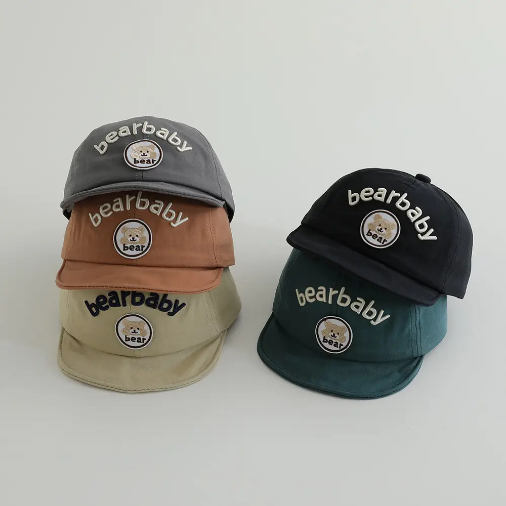 Spring Baseball Cap for Baby Korean Letters Sunscreen — feature 3