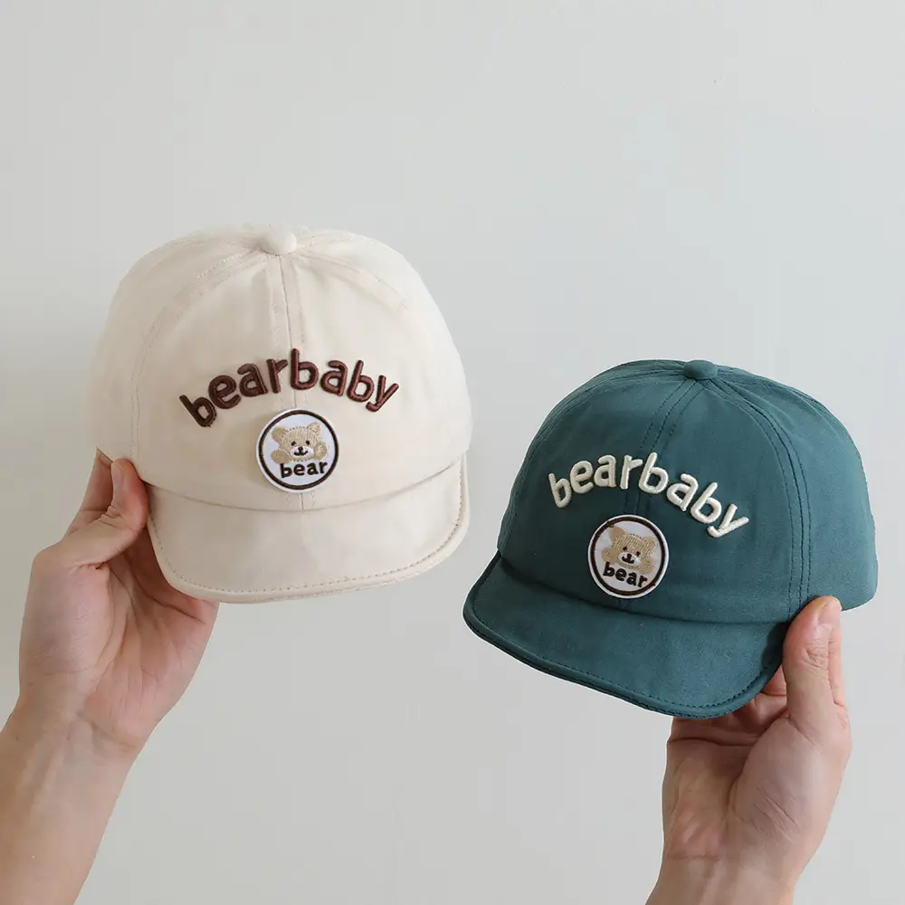 Spring Baseball Cap for Baby Korean Letters Sunscreen — feature 4