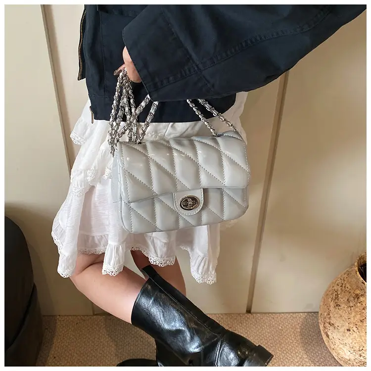 Black Quilted Chain Crossbody Bag for Women 2026 — feature 18