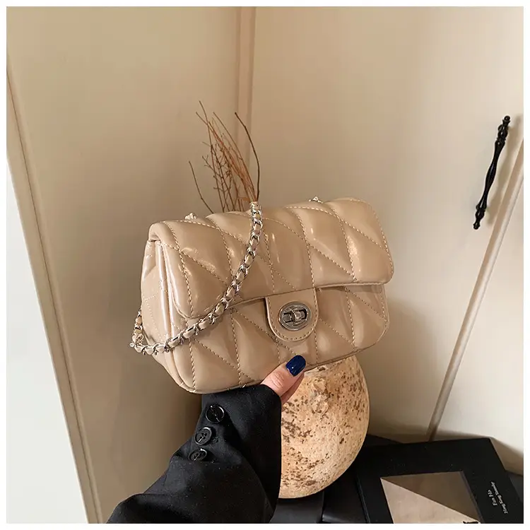 Black Quilted Chain Crossbody Bag for Women 2026 — feature 31