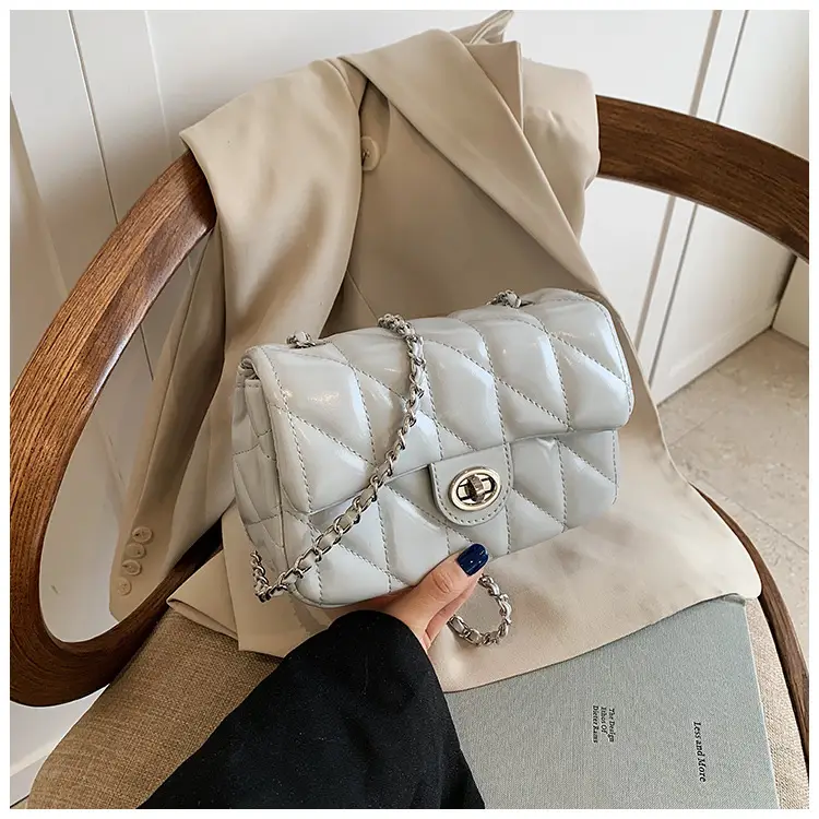 Black Quilted Chain Crossbody Bag for Women 2026 — feature 35
