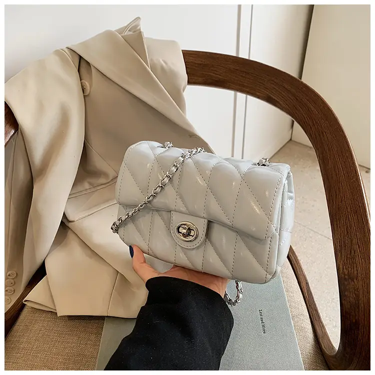 Black Quilted Chain Crossbody Bag for Women 2026 — feature 36