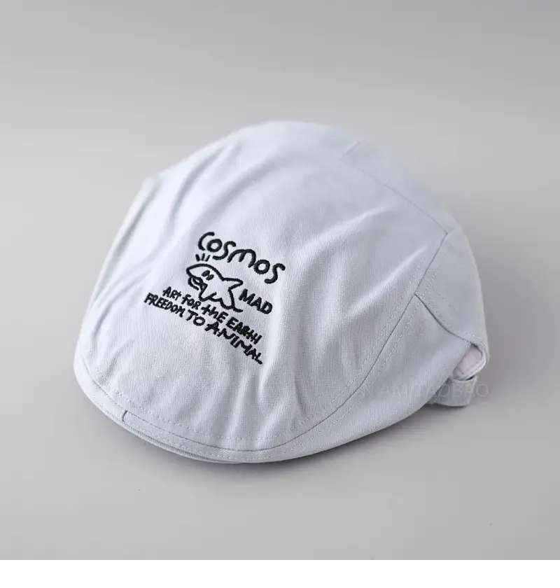 Women Pink Shark Embroidered Cap Spring Summer - Image 5
