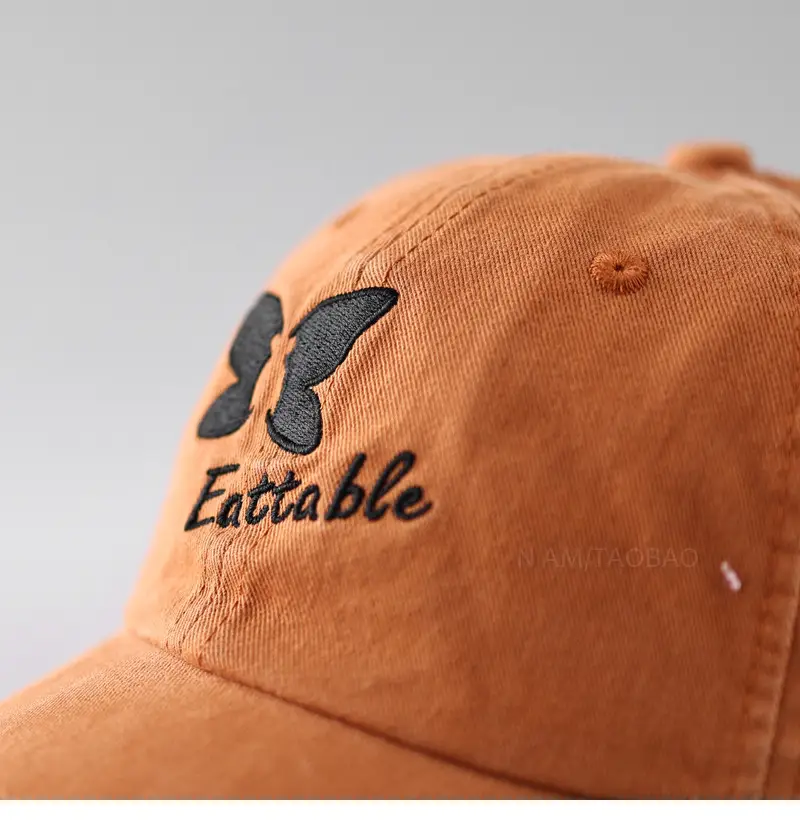 Pink Embroidered Baseball Cap for Men Women — feature 8