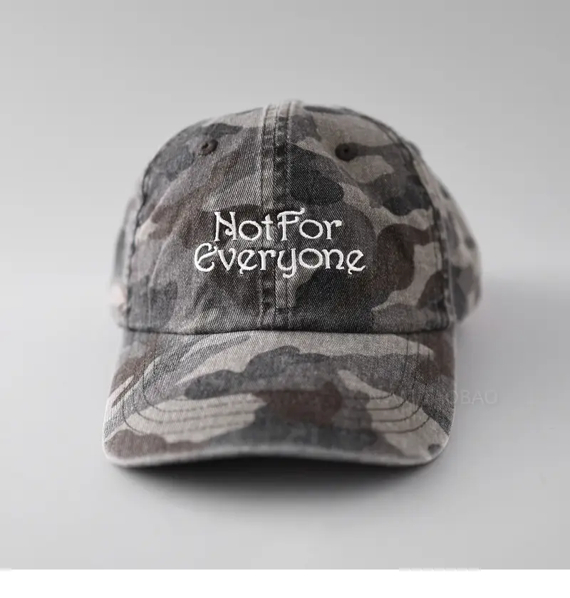 Camouflage Baseball Cap Pink Grey Women Men Casual All Season — feature 6