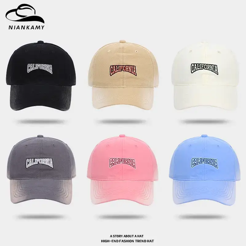 California Embroidered Khaki Baseball Cap for Men - Image 6