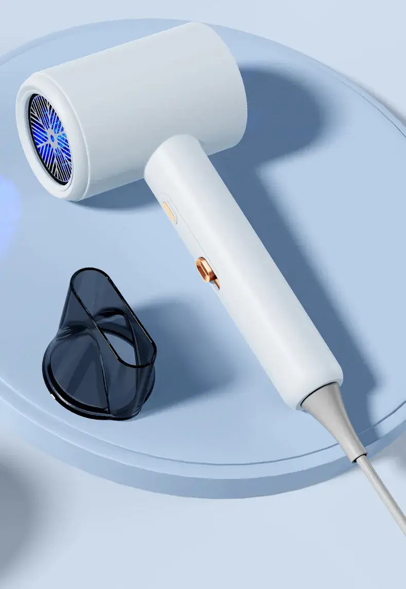 3D Blue Light Hair Dryer Home Salon High Power Hammer — feature 24