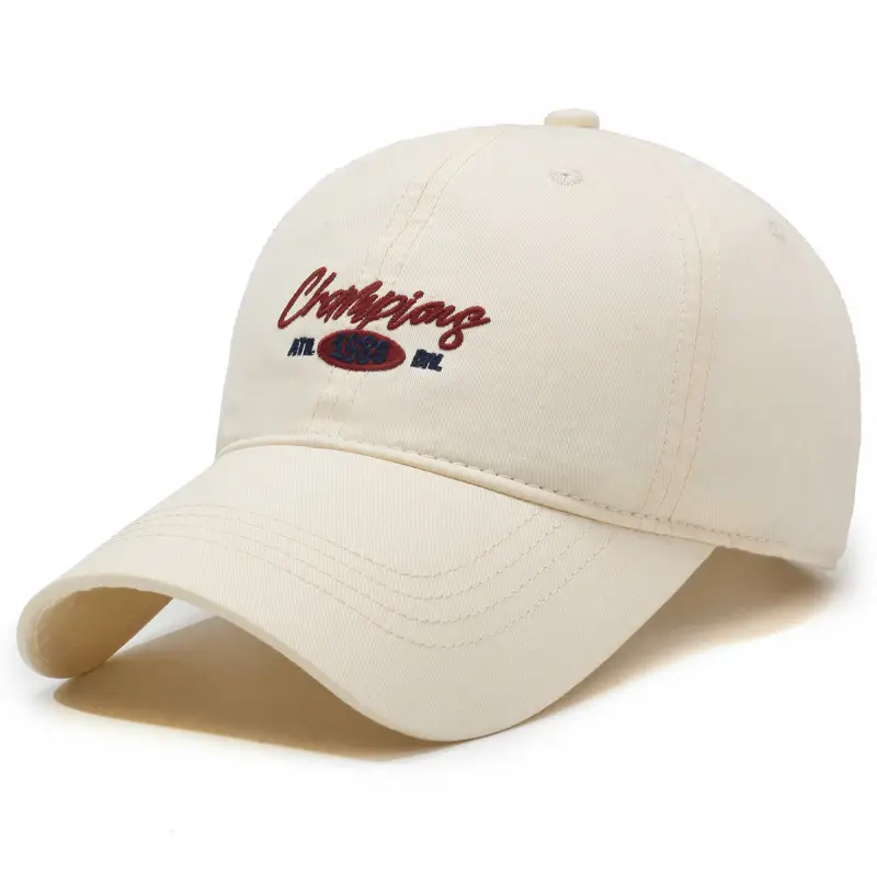 Men's Black Embroidered Baseball Cap with "Charming 90s" Design - Image 7