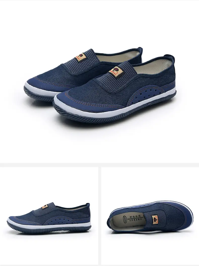 Lutai High-Quality Women's Canvas Shoes for Outdoor Work, Soft-Soled Slip-On Protective Work Shoes for Women — feature 18