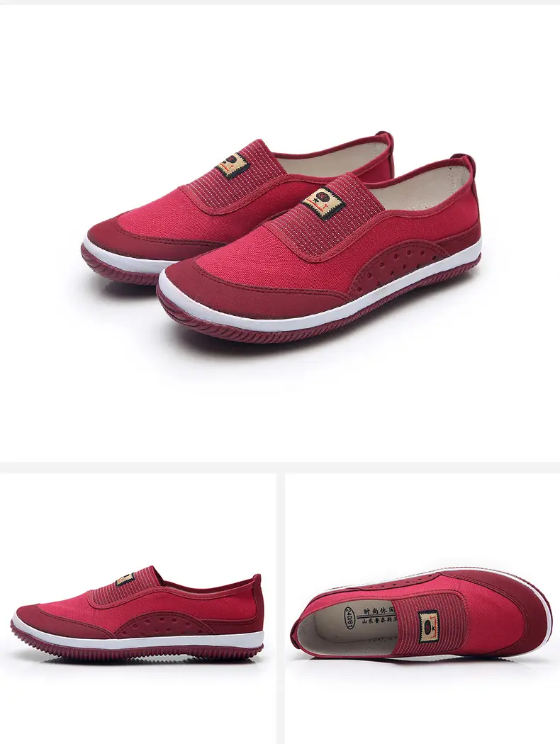 Lutai High-Quality Women's Canvas Shoes for Outdoor Work, Soft-Soled Slip-On Protective Work Shoes for Women — feature 19