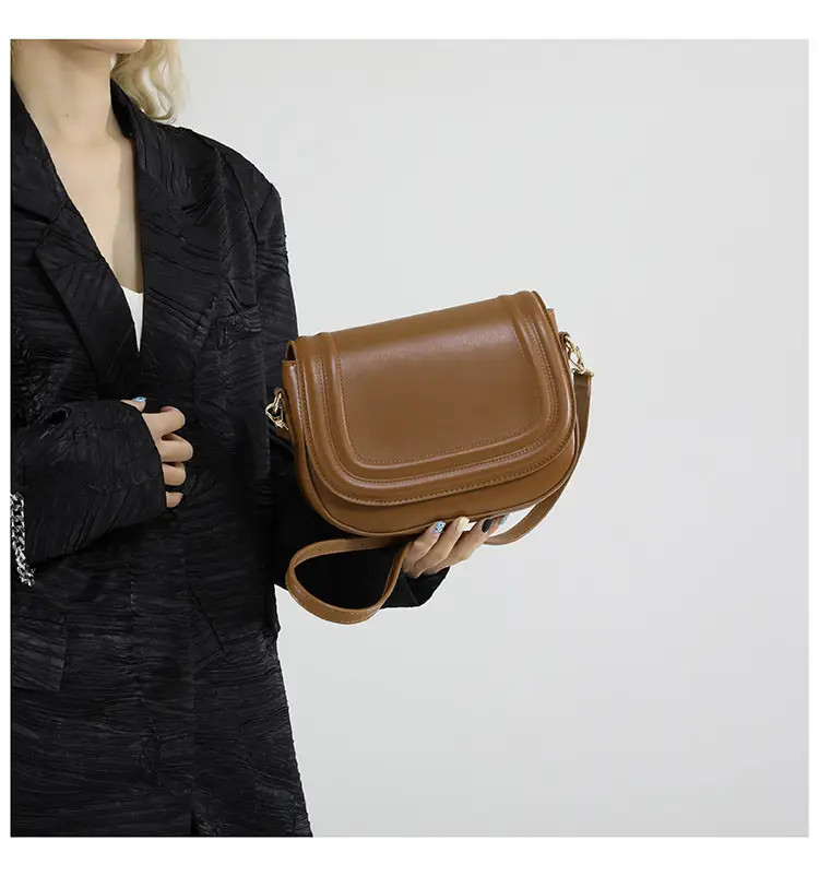 2025 Brown Leather Shoulder Crossbody Bag for Women — feature 21
