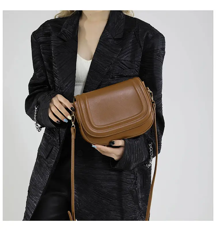 2025 Brown Leather Shoulder Crossbody Bag for Women — feature 22