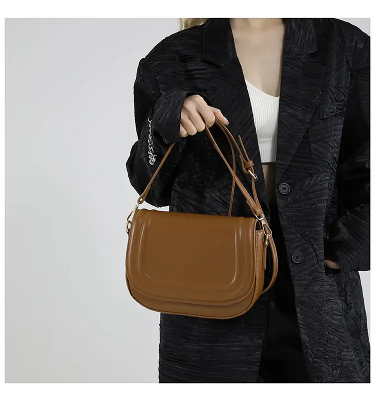 2025 Brown Leather Shoulder Crossbody Bag for Women — feature 23