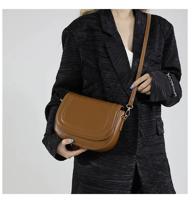 2025 Brown Leather Shoulder Crossbody Bag for Women — feature 24