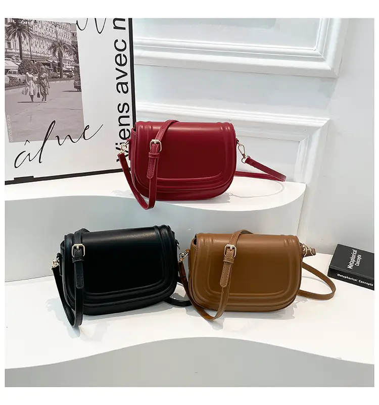 2025 Brown Leather Shoulder Crossbody Bag for Women — feature 32