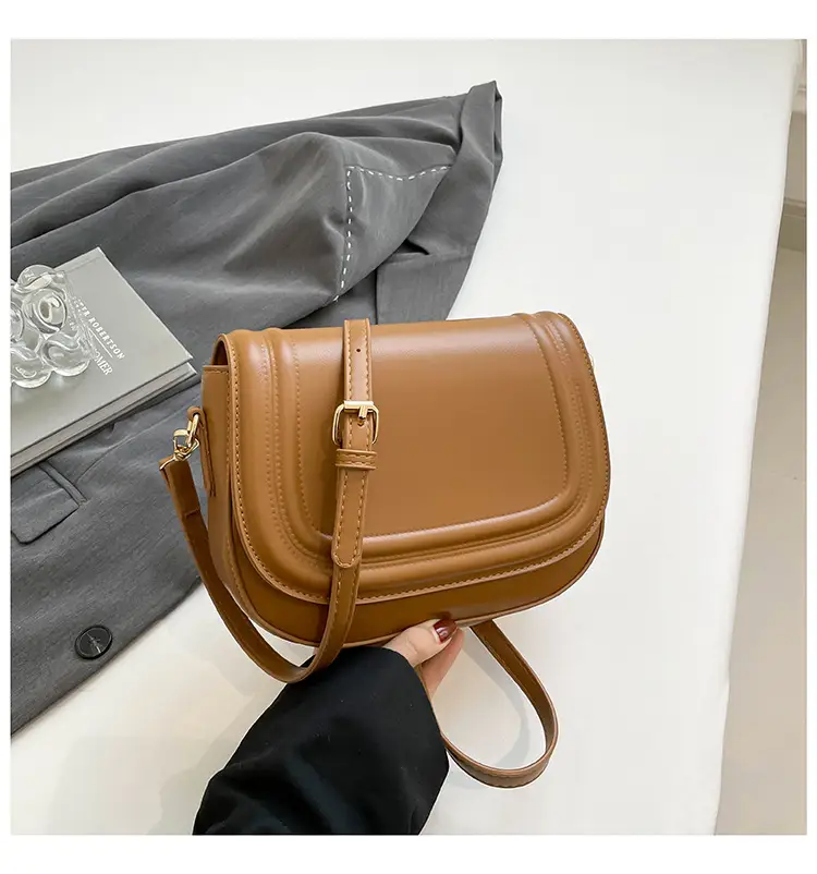2025 Brown Leather Shoulder Crossbody Bag for Women — feature 37