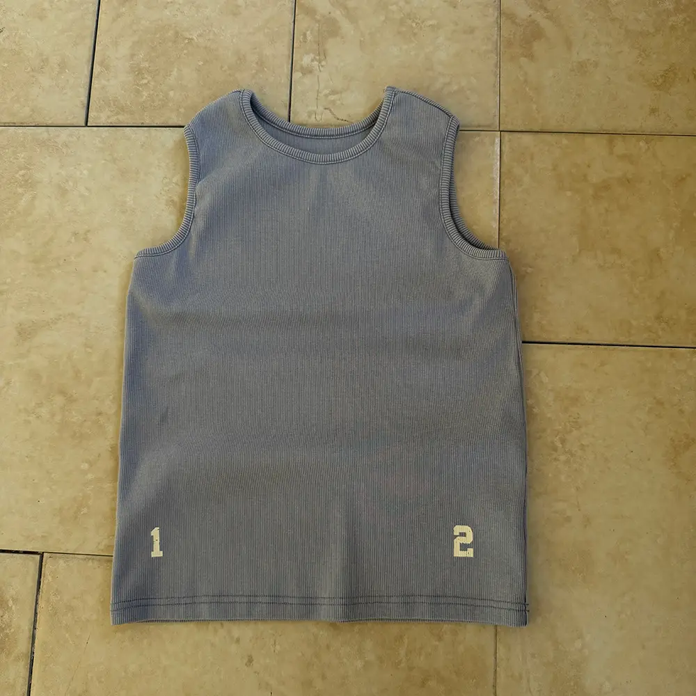 Boys Sleeveless Vest Vest T-Shirt Black Brown Grey 2025 — feature 10