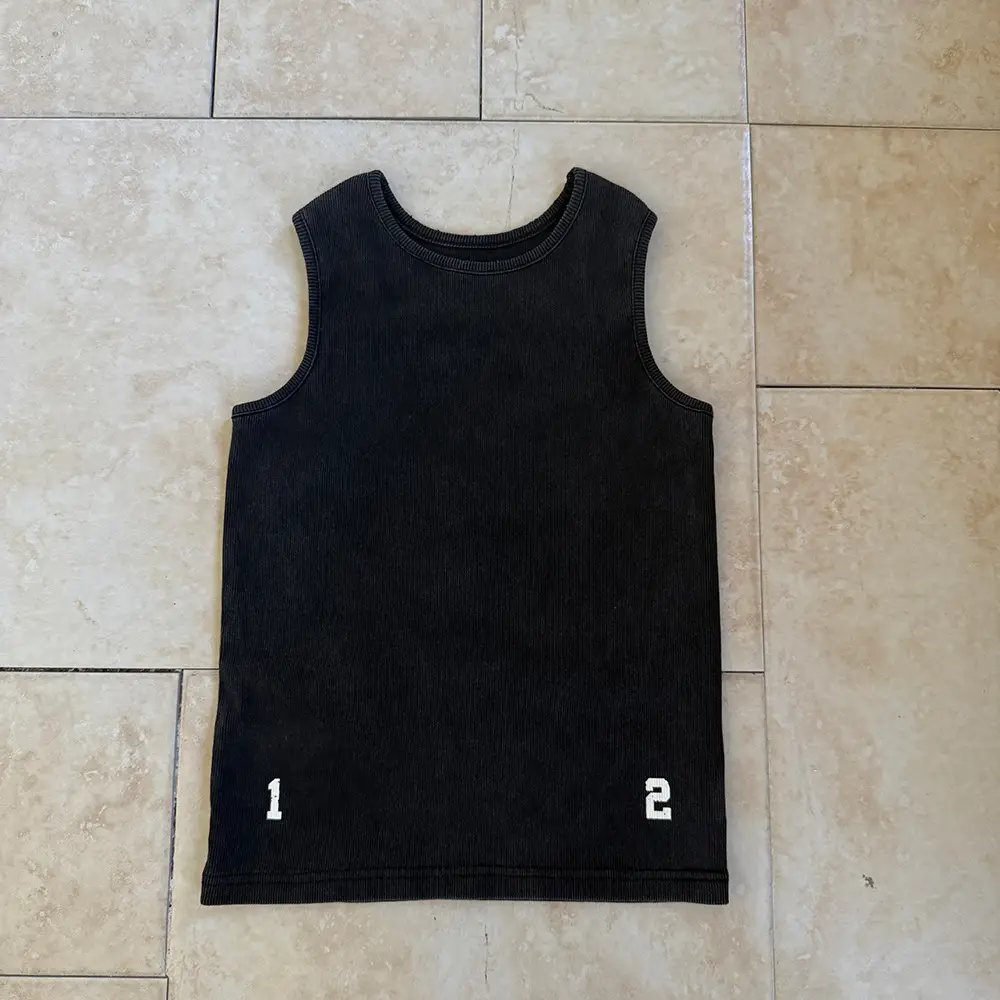 Boys Sleeveless Vest Vest T-Shirt Black Brown Grey 2025 — feature 8
