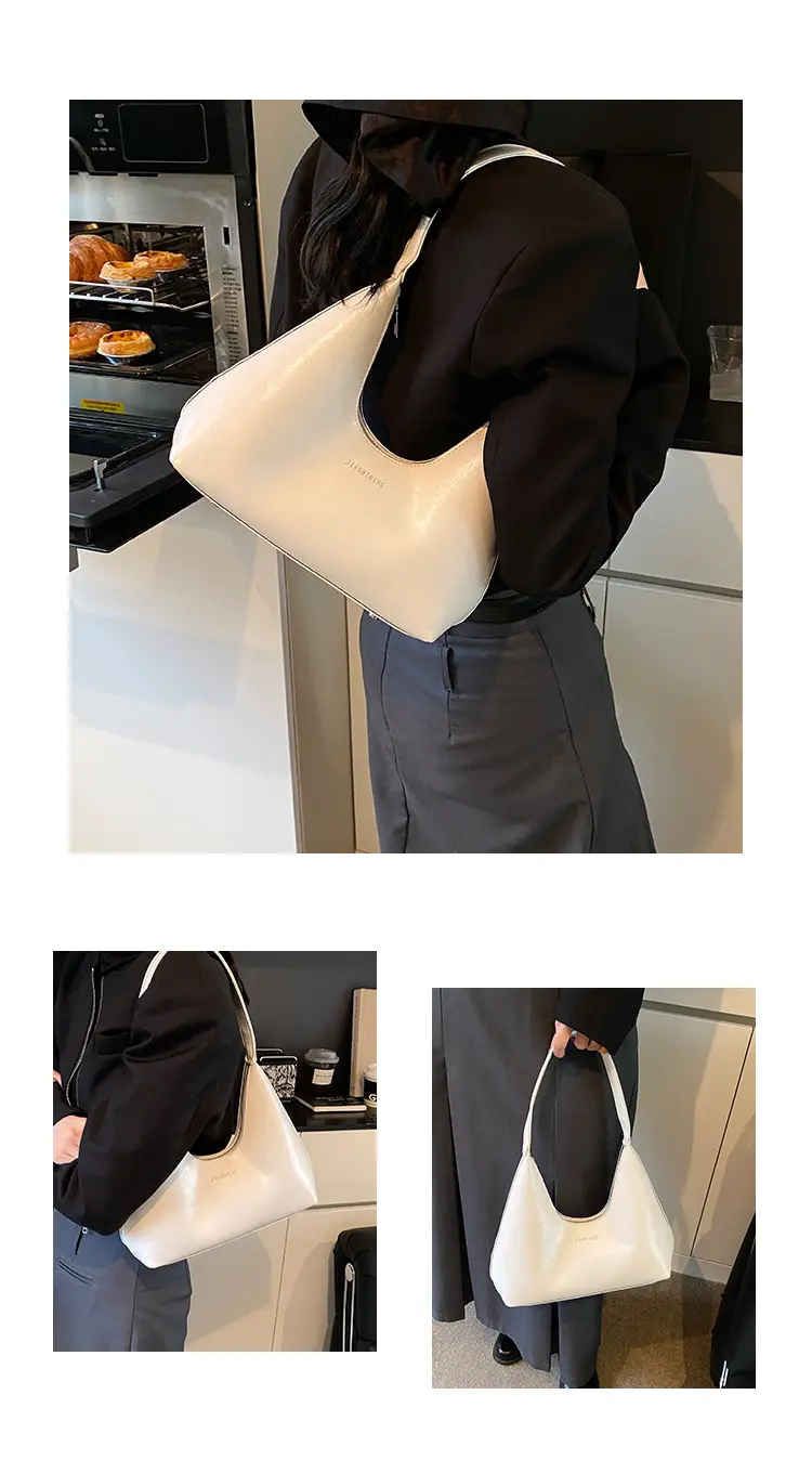 European Patent Leather Shoulder Bag Candy Color — feature 20