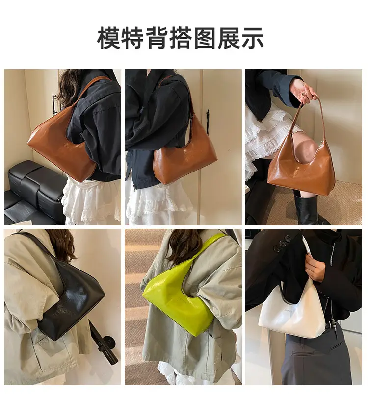 European Patent Leather Shoulder Bag Candy Color — feature 3