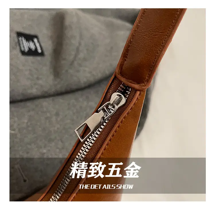 European Patent Leather Shoulder Bag Candy Color — feature 6