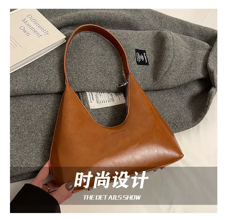 European Patent Leather Shoulder Bag Candy Color — feature 7