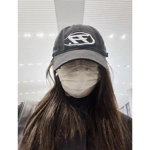 Black Baseball Cap with Logo and Brand Mark - Image 7