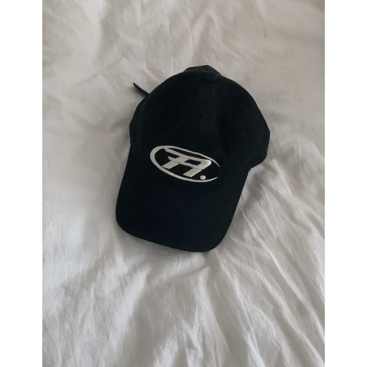 Black Baseball Cap with Logo and Brand Mark - Image 10