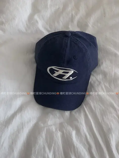 Black Baseball Cap with Logo and Brand Mark - Image 2