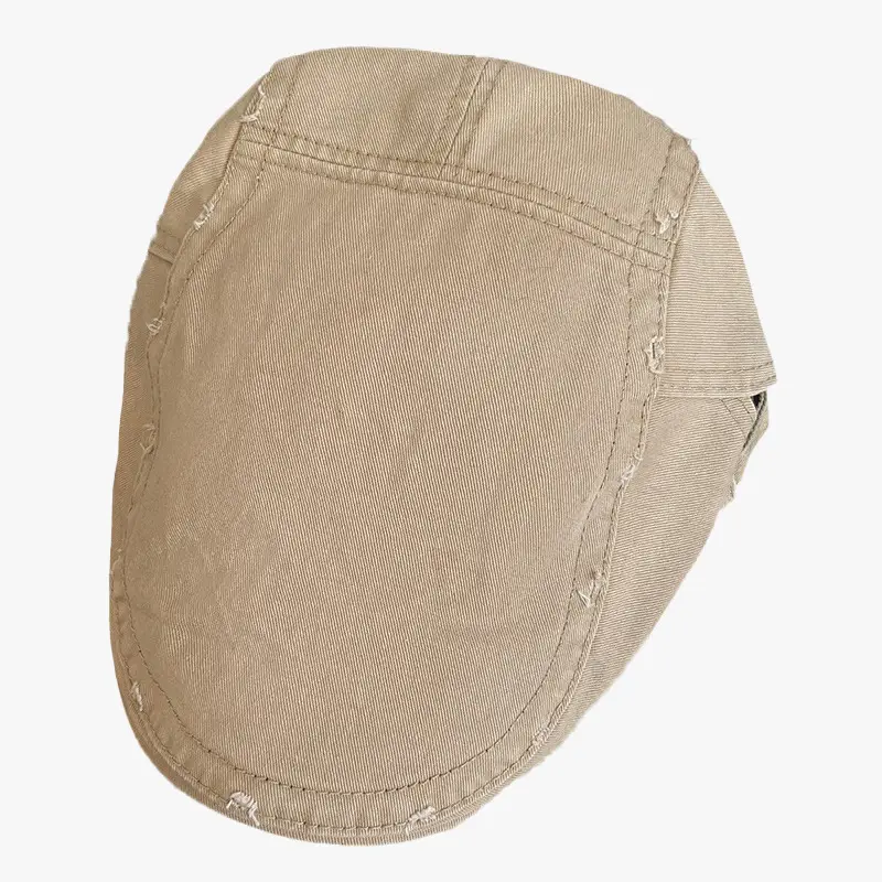 Brown Retro Literary Newsboy Hat for Men Women 2025 — feature 7