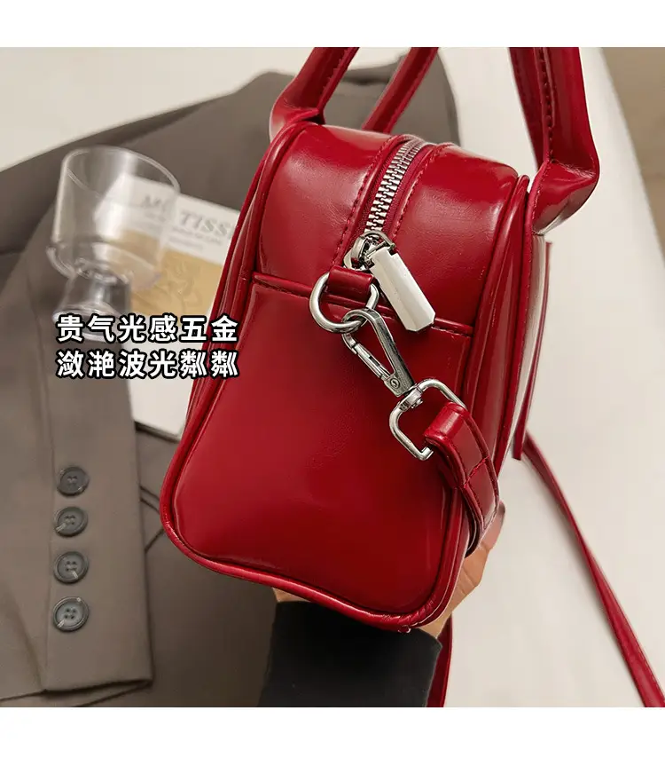 Red Crossbody Shoulder Bag for Women 2026 — feature 5