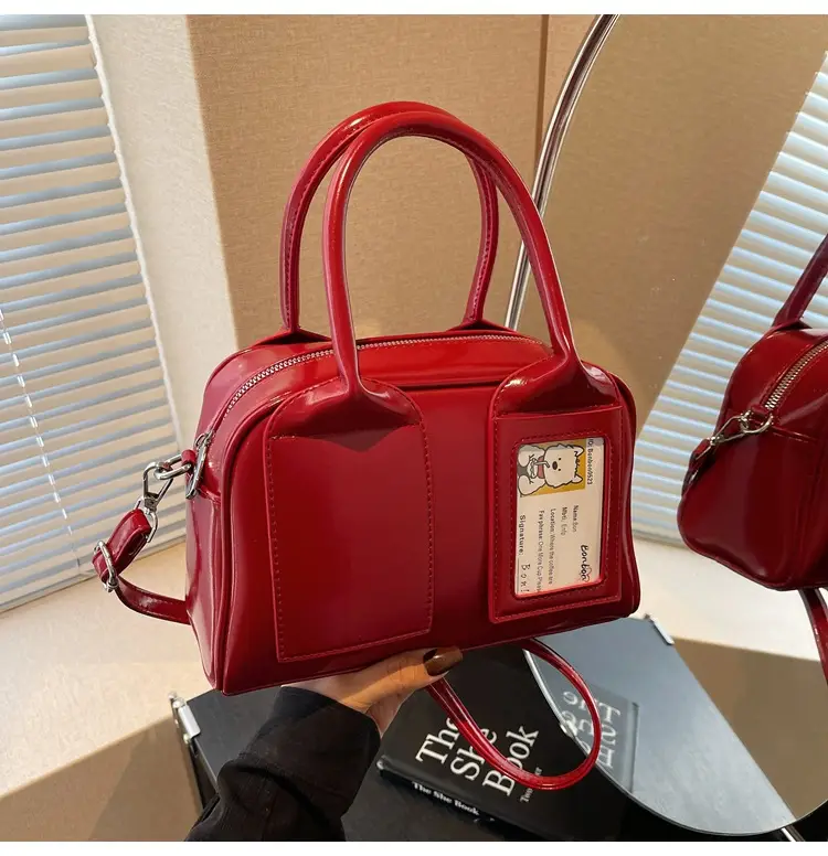 Red Crossbody Shoulder Bag for Women 2026 - Image 3