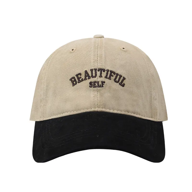 Vintage Women's Maroon Baseball Cap with "Beautiful Self" Embroidery - Image 10