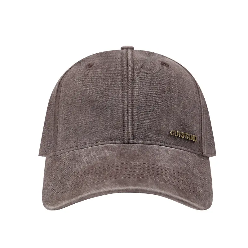 Women's Big Head Wash Cotton Sun Hat with Wide Brim - Image 10
