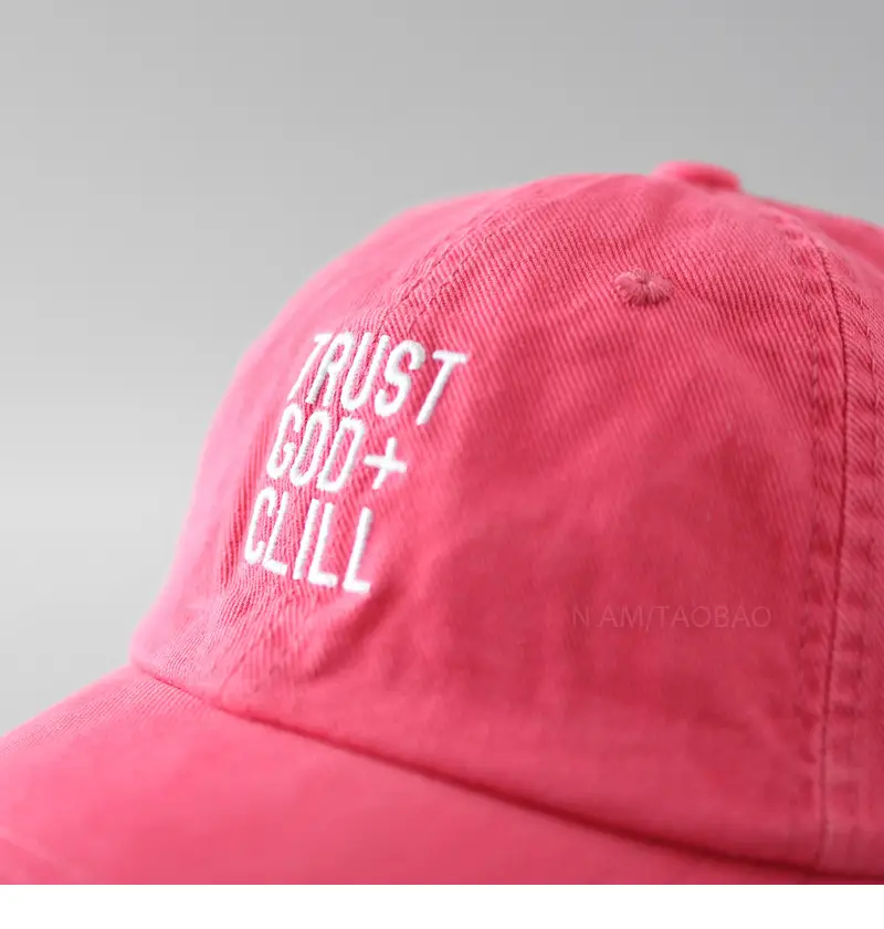 Pink Broken Cornice Baseball Cap for Men Women — feature 7