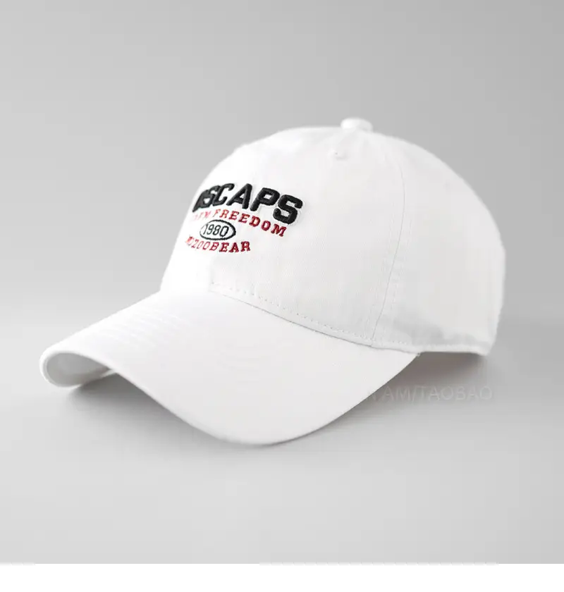 Men's Beige Ford Cap with Embroidered Logo - Image 7