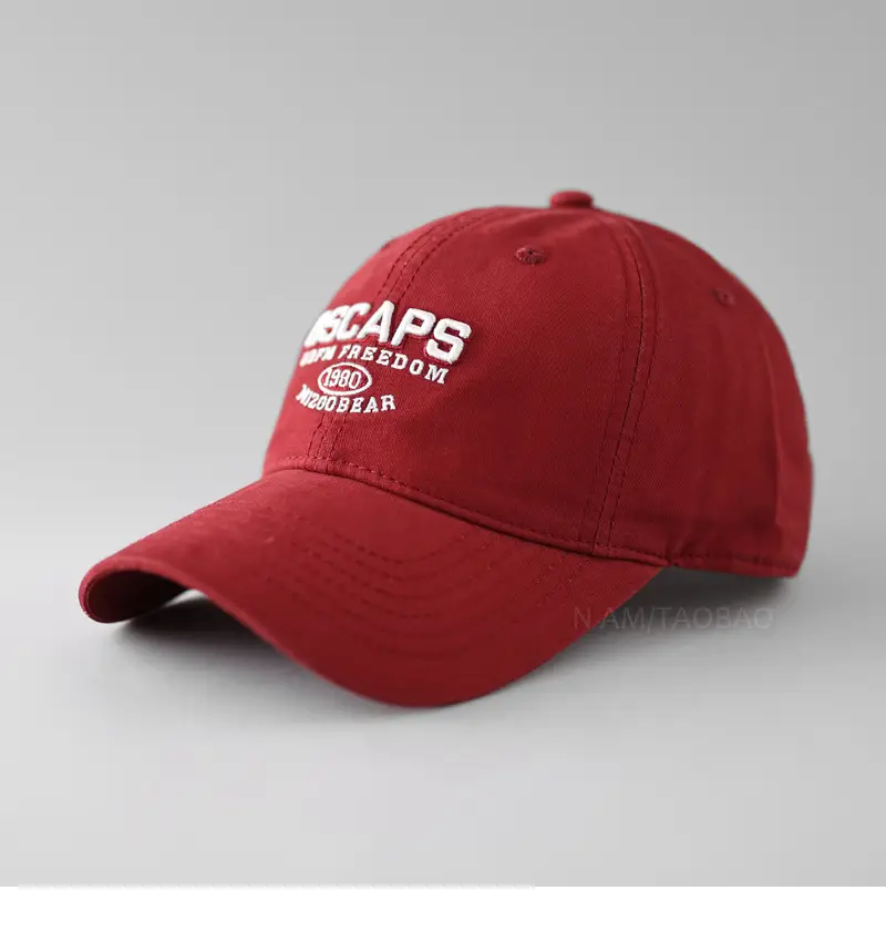 Men's Beige Ford Cap with Embroidered Logo - Image 8