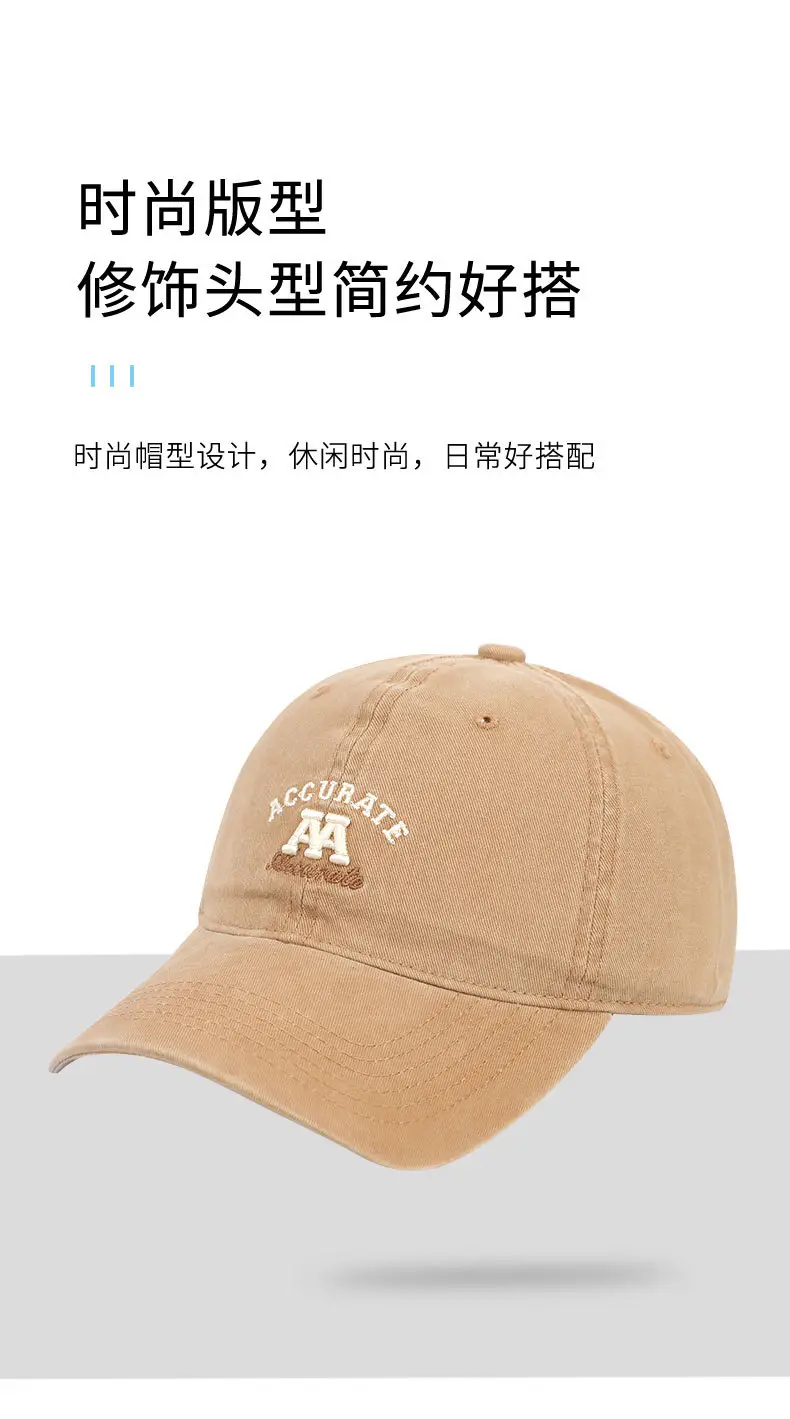 Wash Men's Women's Couple Baseball Cap Accurate AA — feature 7