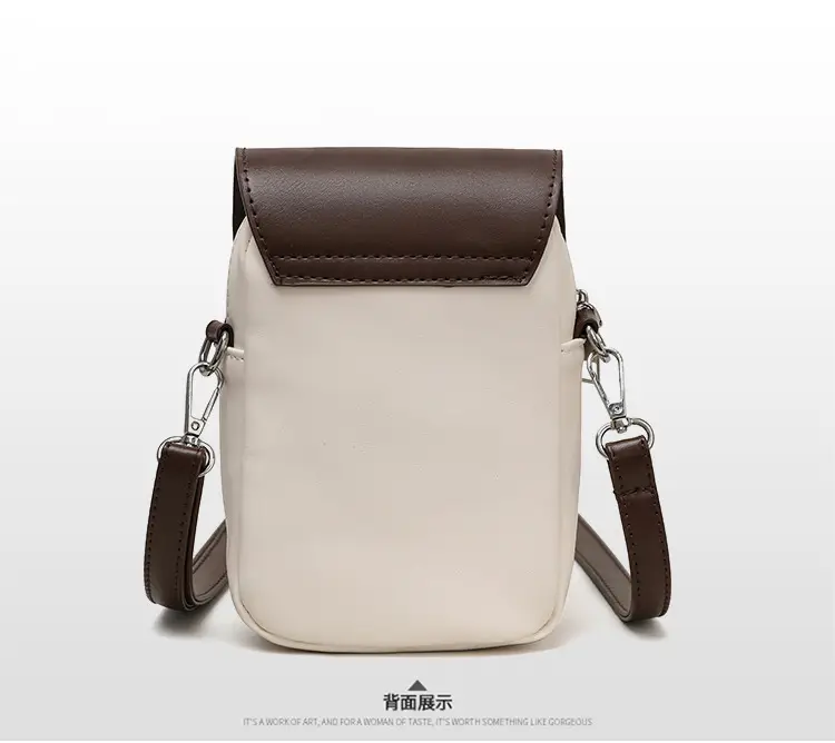 New Stylish Crossbody Bag White Yellow Mini Lightweight — feature 18