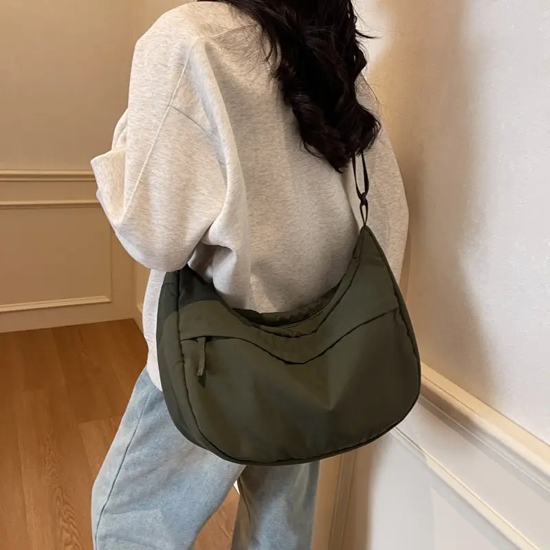 2026 Retro Canvas Shoulder Bag Women Korean Style - Image 7