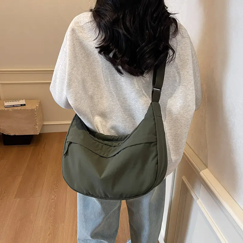 2026 Retro Canvas Shoulder Bag Women Korean Style - Image 9
