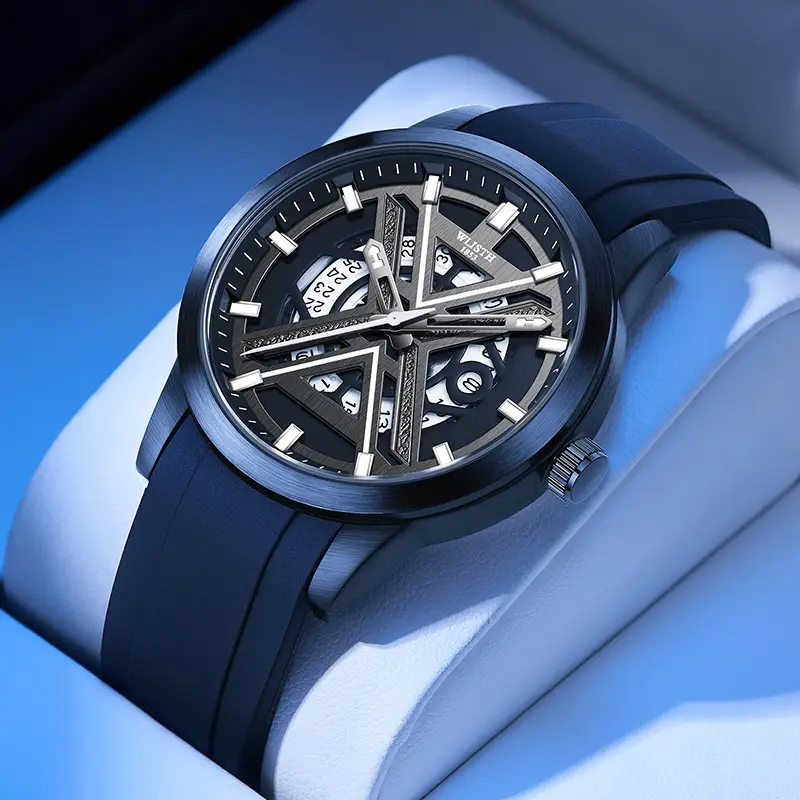 Men's Swiss Quartz Waterproof Casual Watch 6183 - Image 2