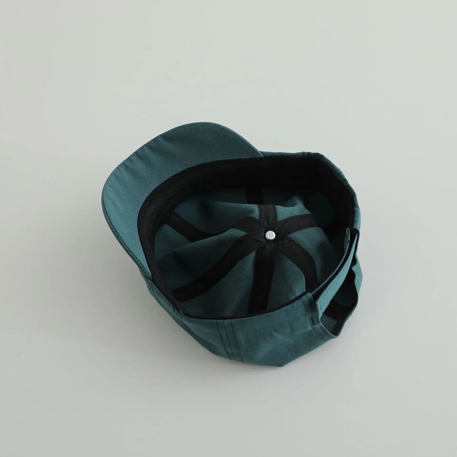 Gray M-Logo Baby Cap for Boys Spring Autumn - Image 9