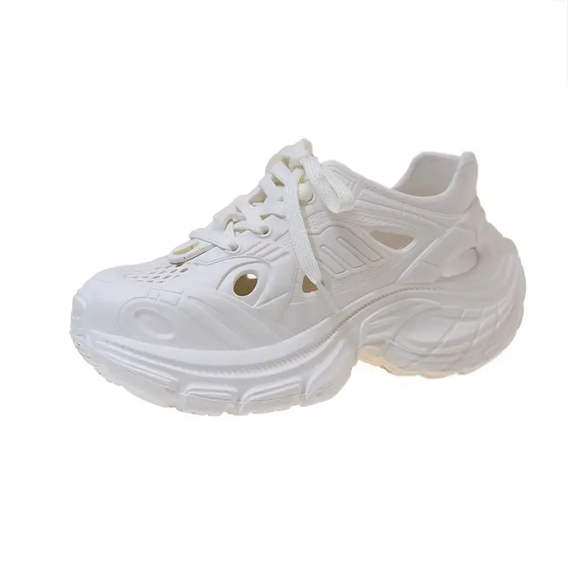 Design Sense Hollow Strap Eva Dad Shoes Women's Comfortable Breathable Wet Water Platform Sandals in Spring and Summer